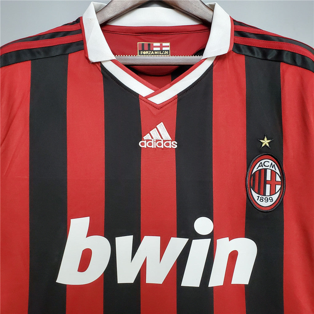 AC Milan 09-10 Home Retro Shirt sponsor