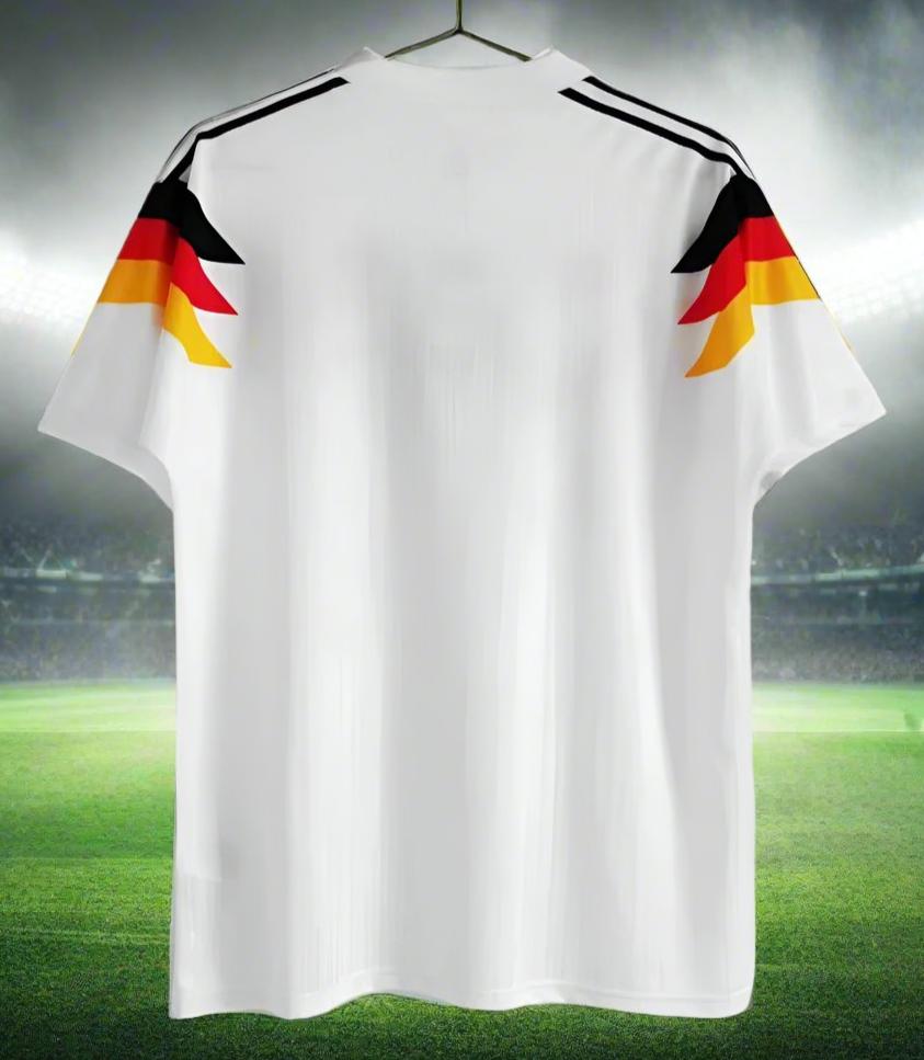 Germany 90-92 Home Retro Shirt rear