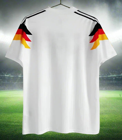 Germany 90-92 Home Retro Shirt rear