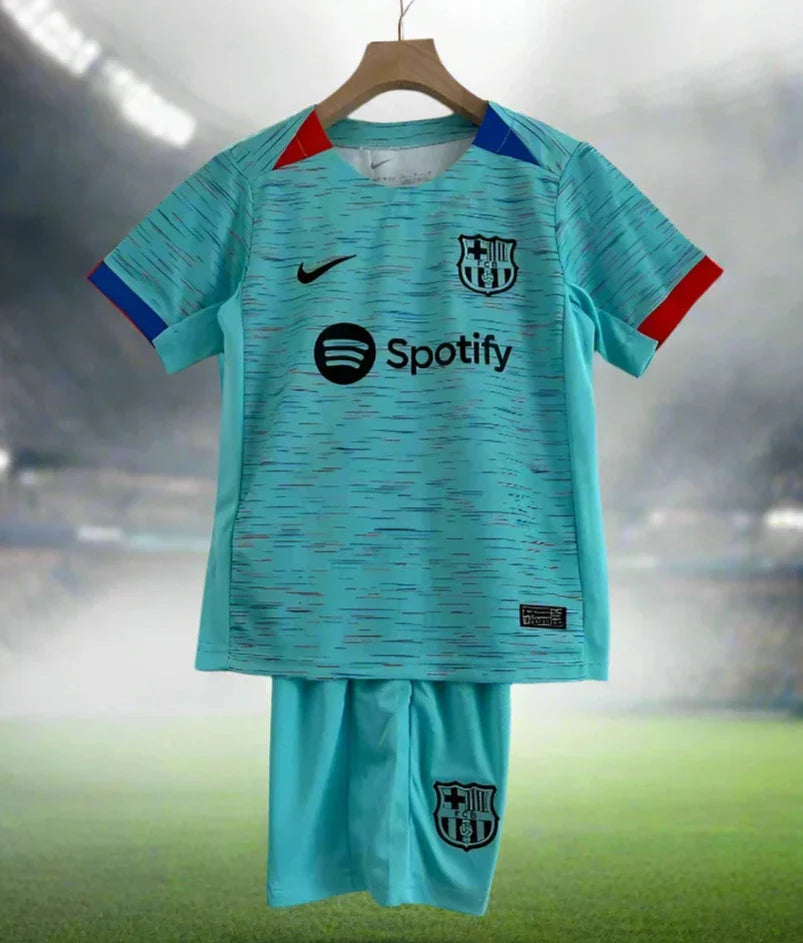 Barcelona Kids 23-24 Away Kit