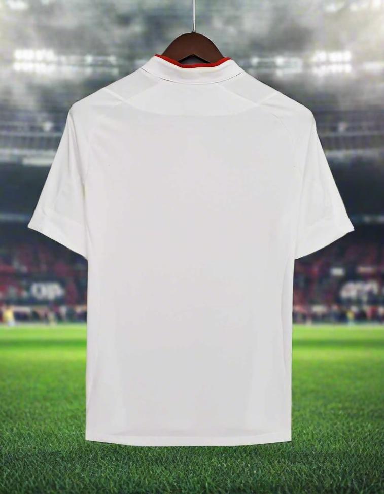 England 12-13 Home Retro Shirt rear