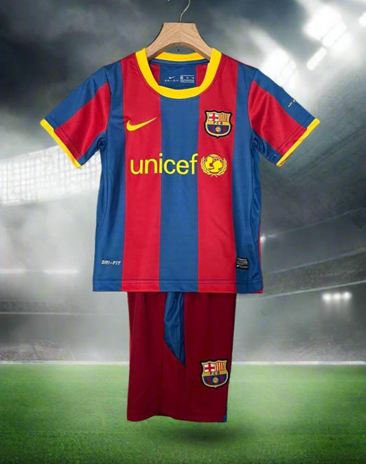 Barcelona Kids 10-11 Home Retro Kit