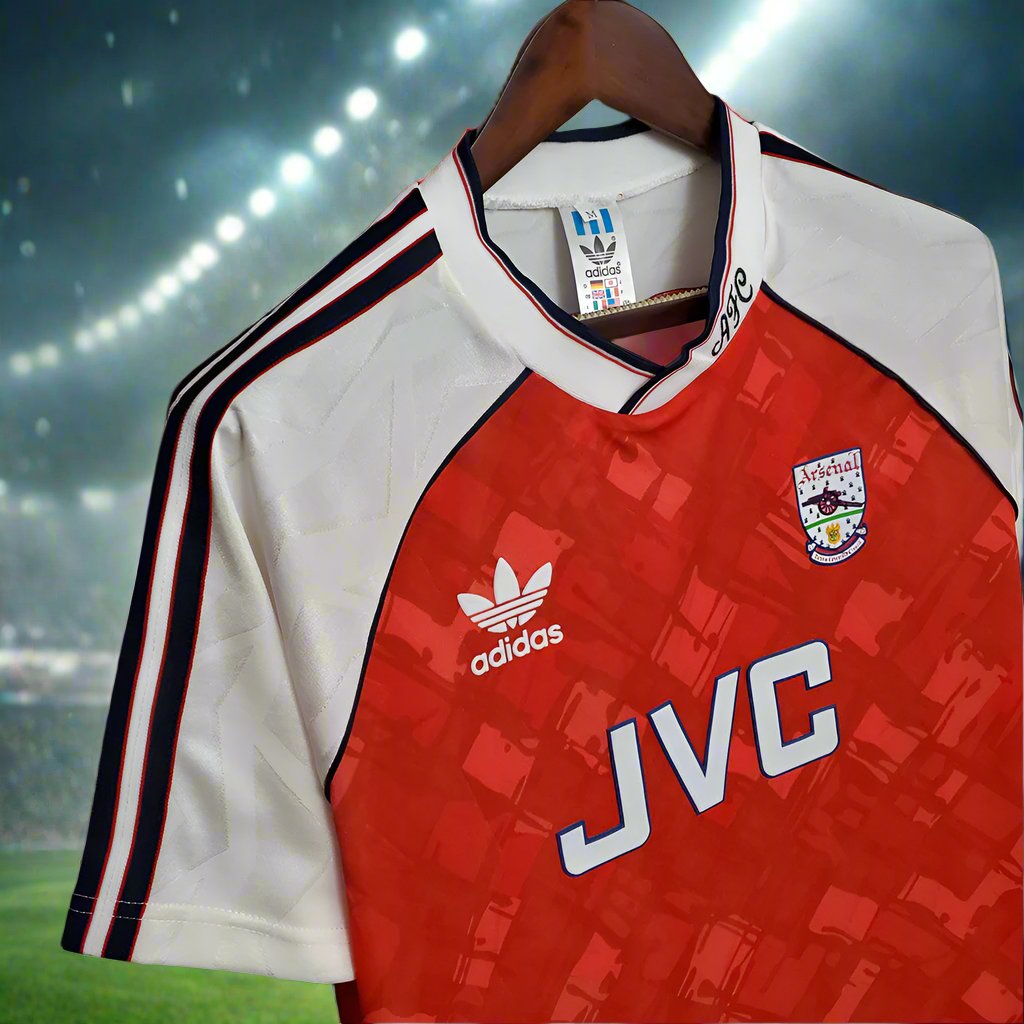 Arsenal 90-92 Home Retro Shirt side