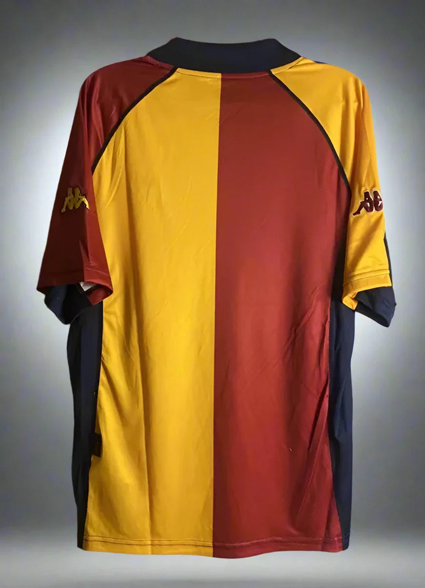 Roma 01-02 3rd Retro Shirt rear