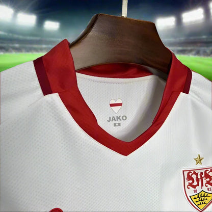 VfB Stuttgart 24-25 Home Shirt collar