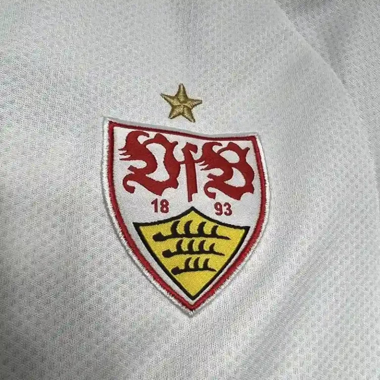 VfB Stuttgart 24-25 Home Shirt crest