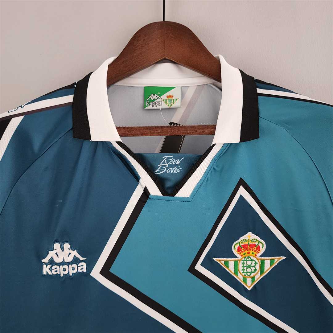 Real Betis 95-97 Away Retro Shirt neck