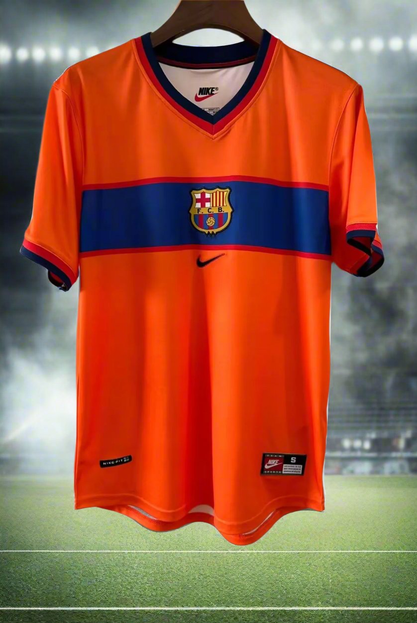 Barcelona 98-00 3rd Retro Shirt front