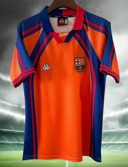 Barcelona 97-98 European Away Retro Shirt