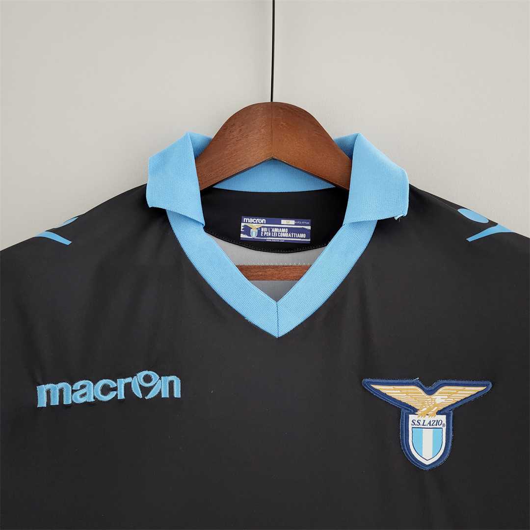 Lazio 15-16 Away Retro Shirt neck