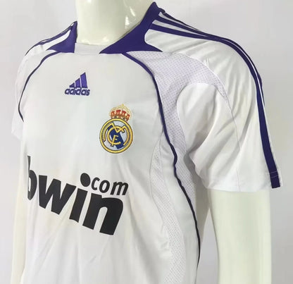 Real Madrid 06-07 Home Retro Shirt adge