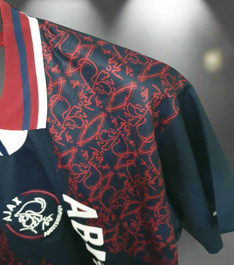 Ajax 94-95 Away Retro Shirt sleeve