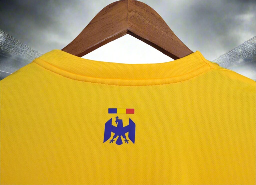 Romania 24-25 Home Shirt collar