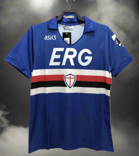 Sampdoria 90-92 Home Retro Shirt