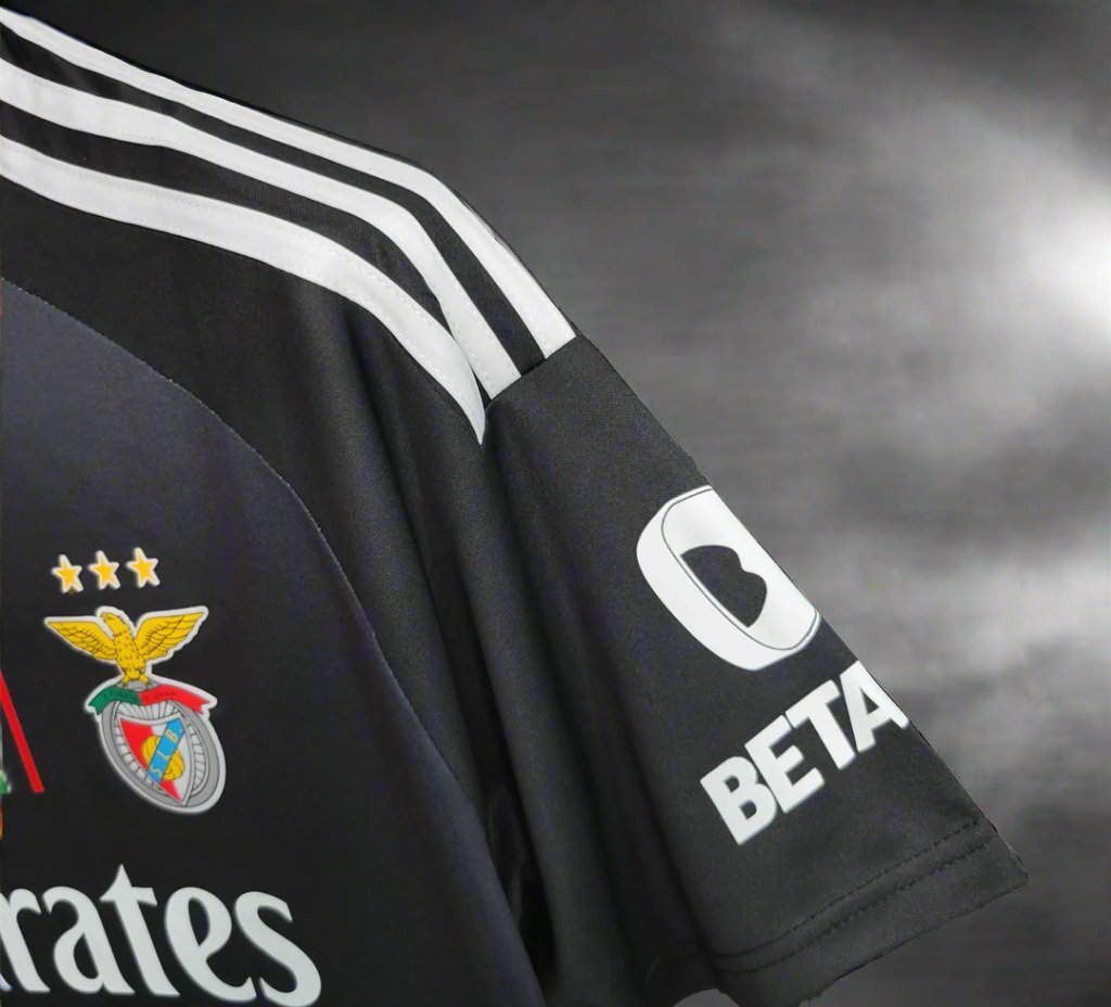 Benfica 23-24 Away Shirt sleeve