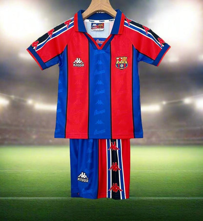 Barcelona Kids 96-97 Home Retro Kit