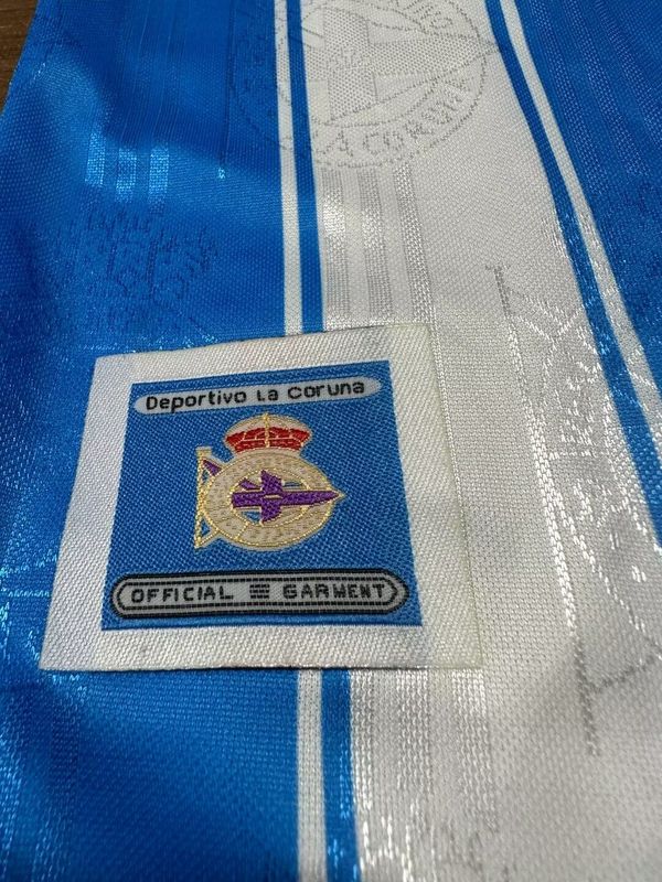 Deportivo De La Coruna 97-98 Home Retro Shirt licence