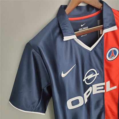 PSG 01-02 Home Retro Shirt side