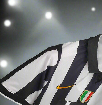 Juventus 14-15 Home Retro Shirt sleeve