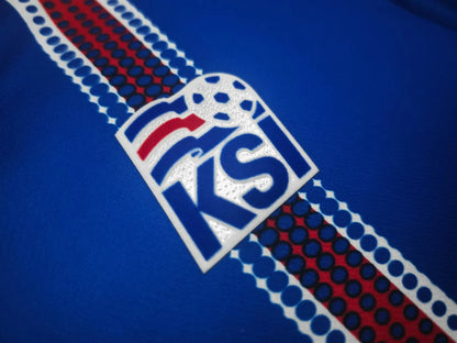 Iceland 16-18 Home Retro Shirt crest