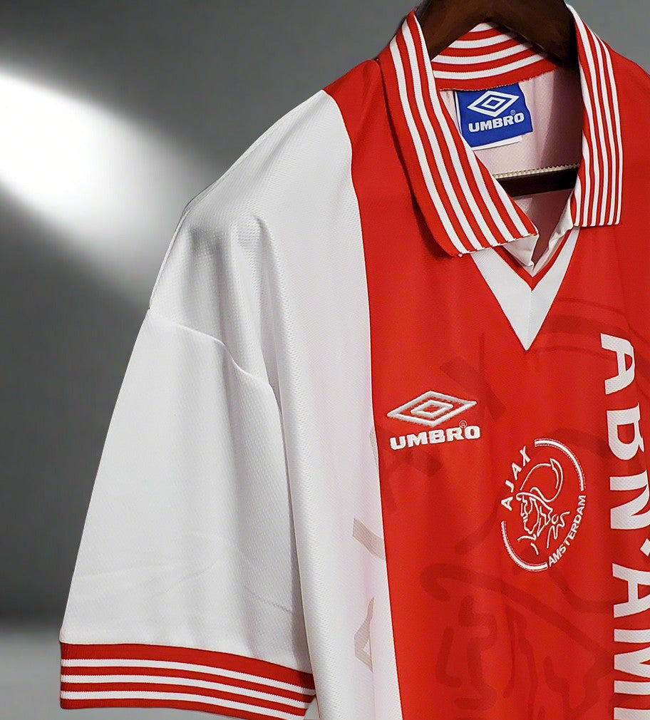 Ajax 95-96 Home Retro Shirt side