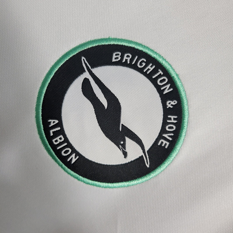 Brighton & Hove Albion 23-24 European Away Shirt crest