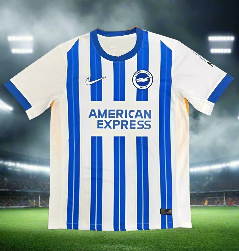 Brighton & Hove Albion 24-25 Home Shirt front