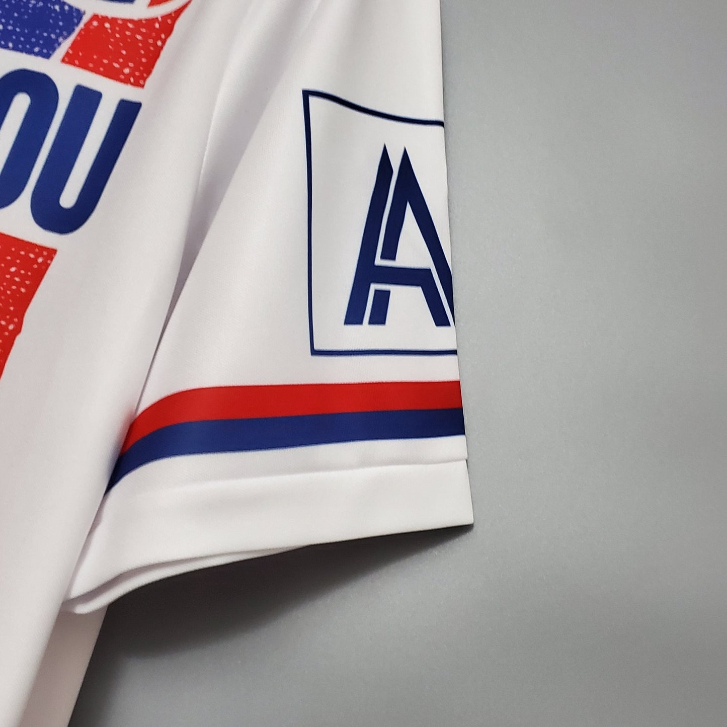 PSG 90-91 Home Retro Shirt sleeve