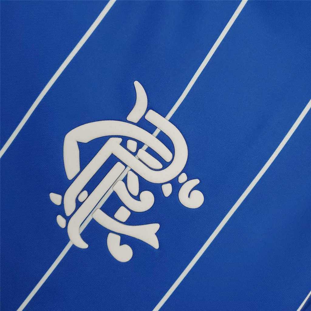 Rangers 82-84 Home Retro Shirt crest