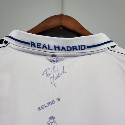 Real Madrid 94-96 Home Retro Shirt collar