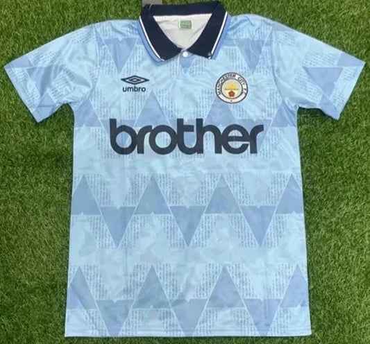 Manchester City 89-91 Home Shirt