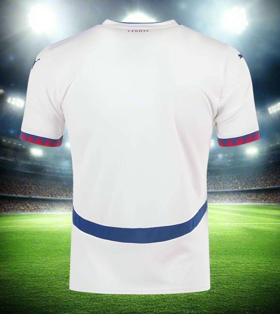 Serbia 24-25 Away Shirt rear