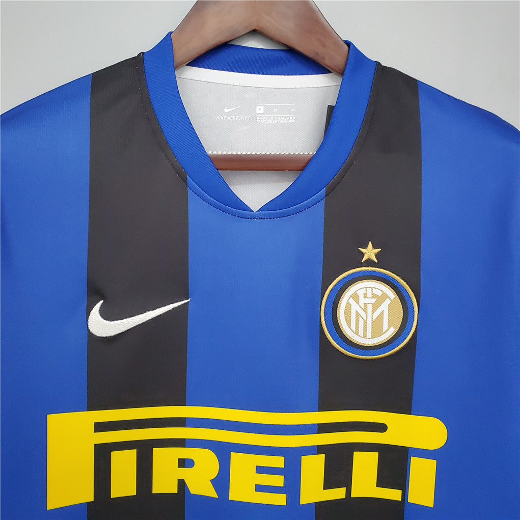 Inter Milan 08-09 Home Retro Shirt brand