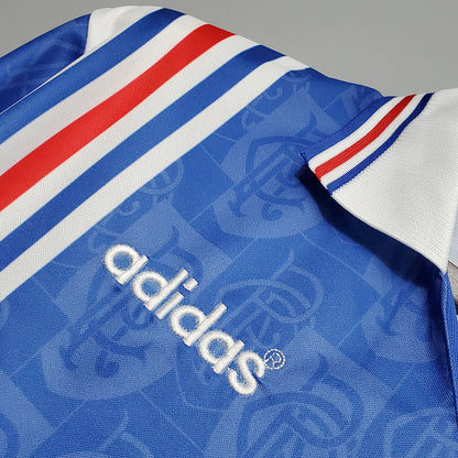 Rangers  96-97 Home Retro Shirt brand