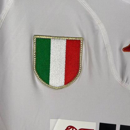 Roma 01-02 Away Retro Shirt badge