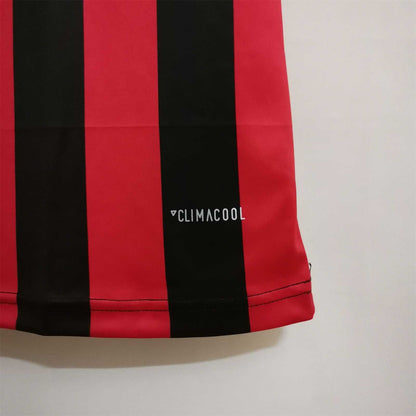 AC Milan 17-18 Home Retro Shirt logo