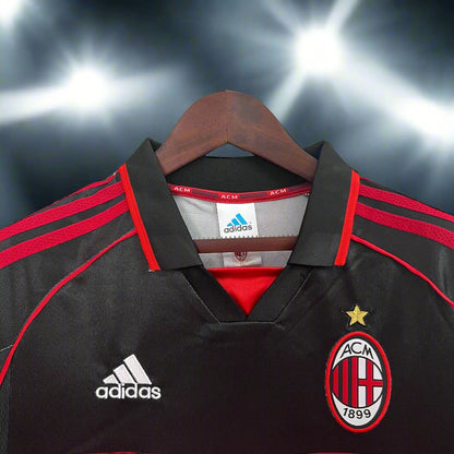 AC Milan 98-99 3rd Retro Shirt collar