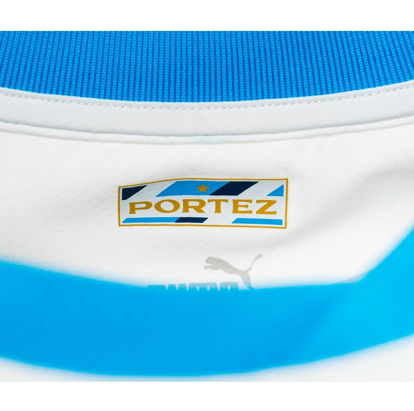 Olympique Marseille 24-25 Home Shirt collar