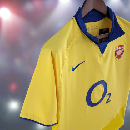 Arsenal 03-04 Away Retro Shirt sponsor