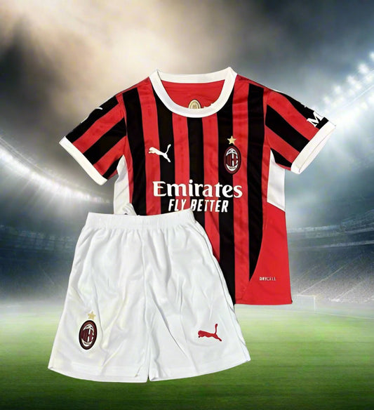 AC Milan Kids 24-25 Home Kit