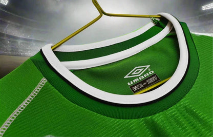 Ireland 02-03 Home Retro Shirt collar