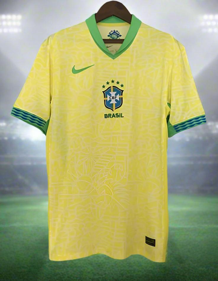 Brazil 24-25 Home Shirt front