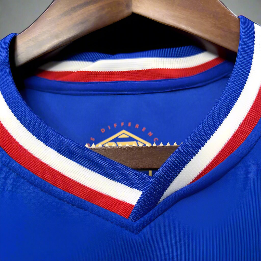 France 24-25 Home Shirt collar