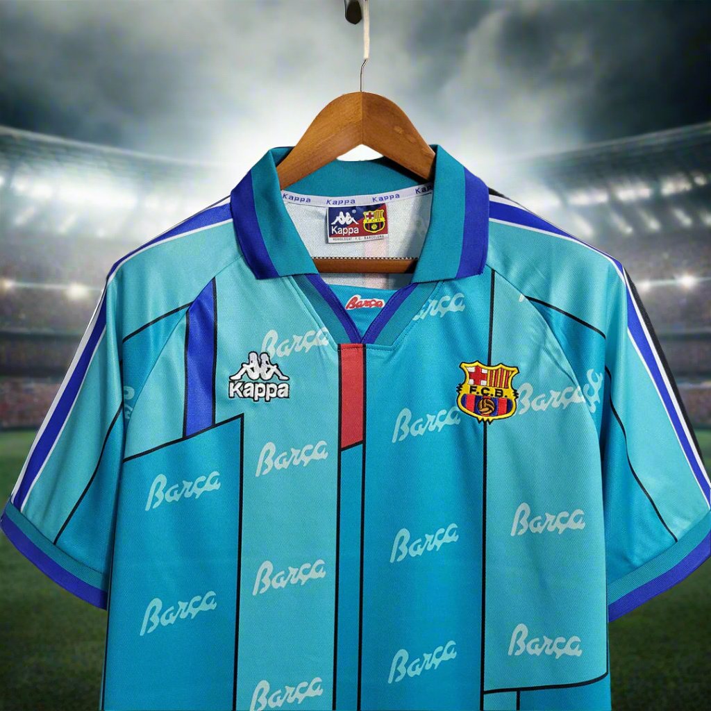 Barcelona 95-97 Away Retro Shirt front