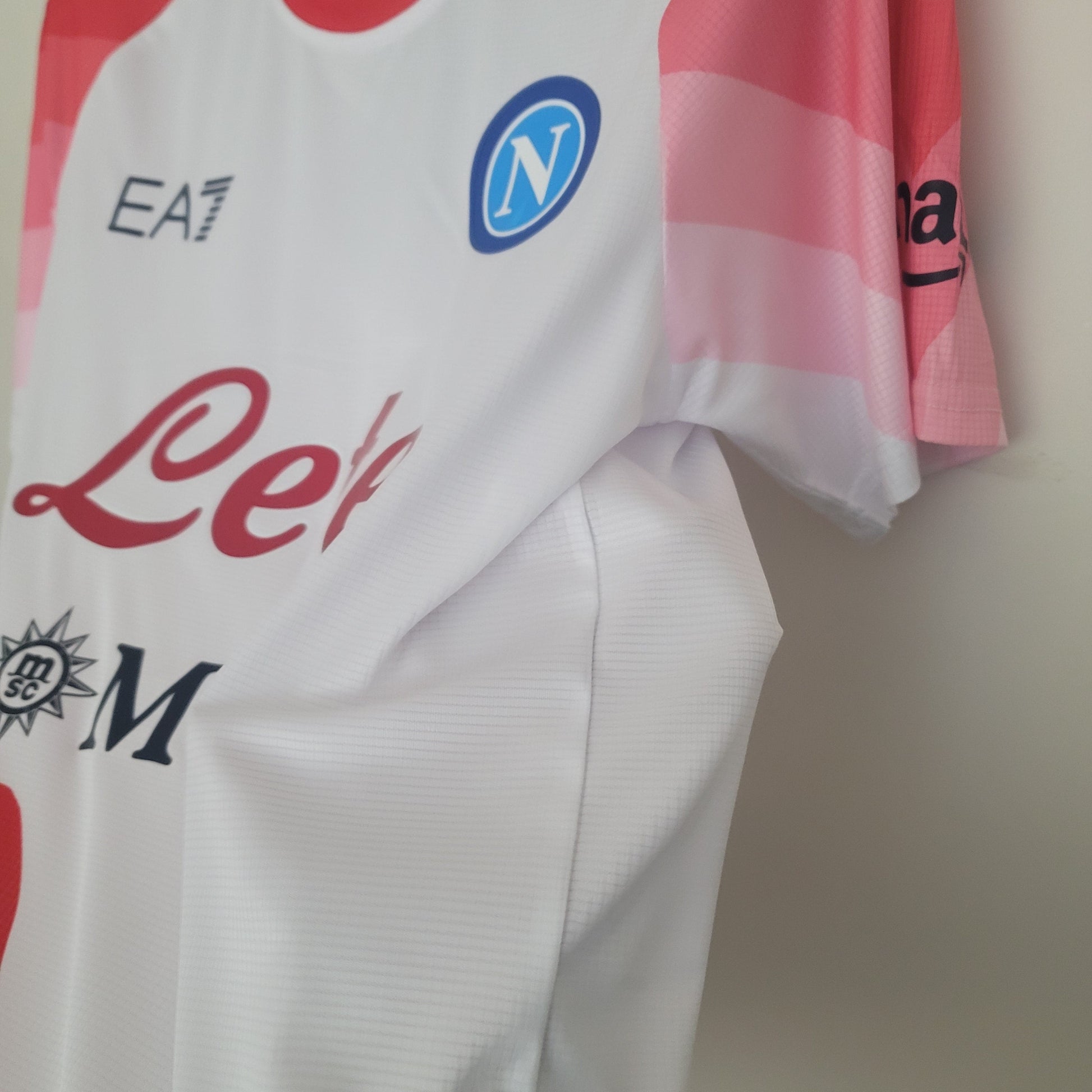 SSC Napoli 22-23 Valentine's Day Shirt side