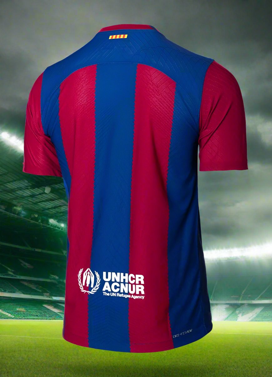 Barcelona 23-24 Home Shirt rear