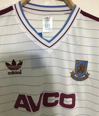 West Ham United 85-87 Away Retro Shirt front