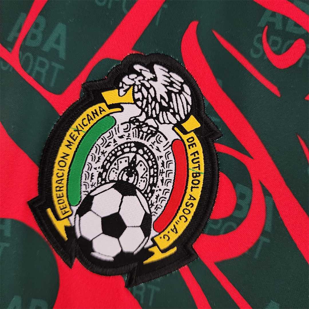 Mexico 97-98 3rd Retro Shirt crest