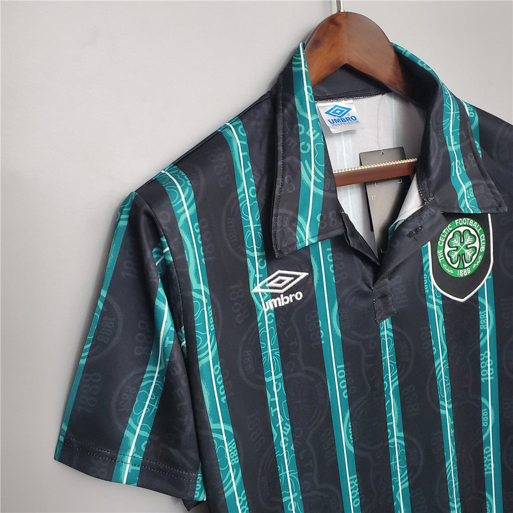 Celtic 92-94 Away Retro Shirt side