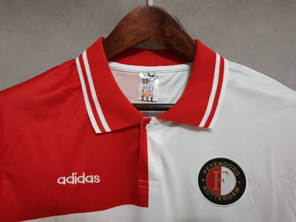 Feyenoord 94-97 Home Retro Shirt collar